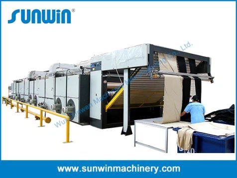 Asciugatrice ad innesto a singola passata in maglia